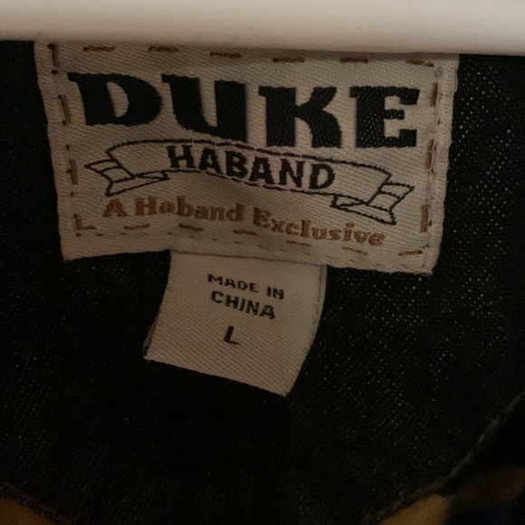 Duke Haband Jean Jacket Size L - Picture 3 of 3